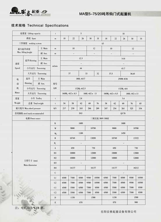 岳陽安泰起重設(shè)備有限公司